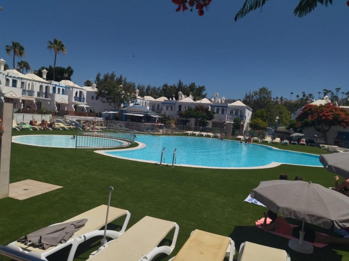 Amazing Bungalow With Wi-Fi For Relaxing Holidays Maspalomas  Buitenkant foto